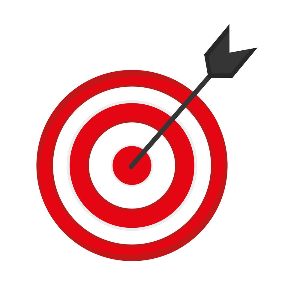 target arrow success vector