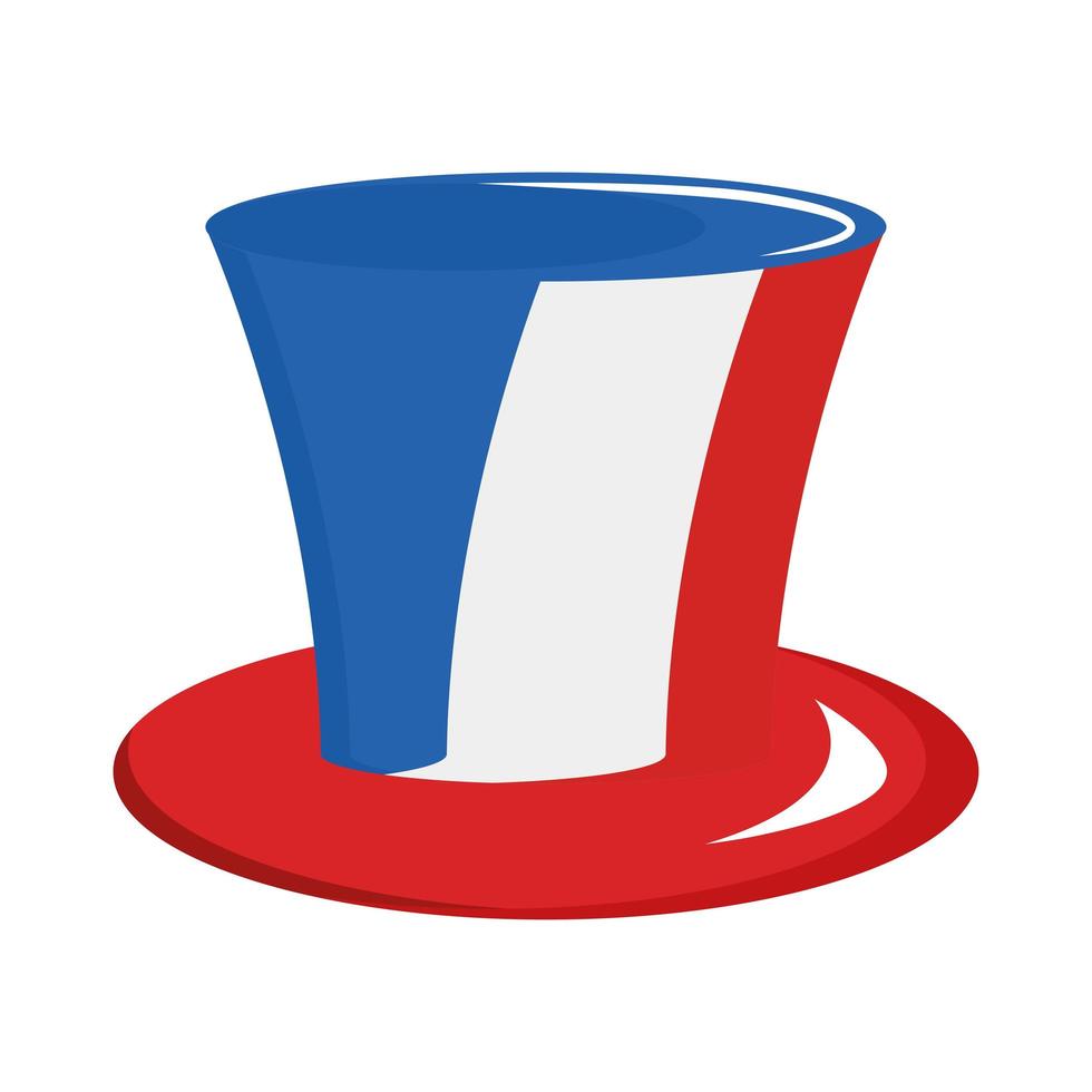 French hat icon vector