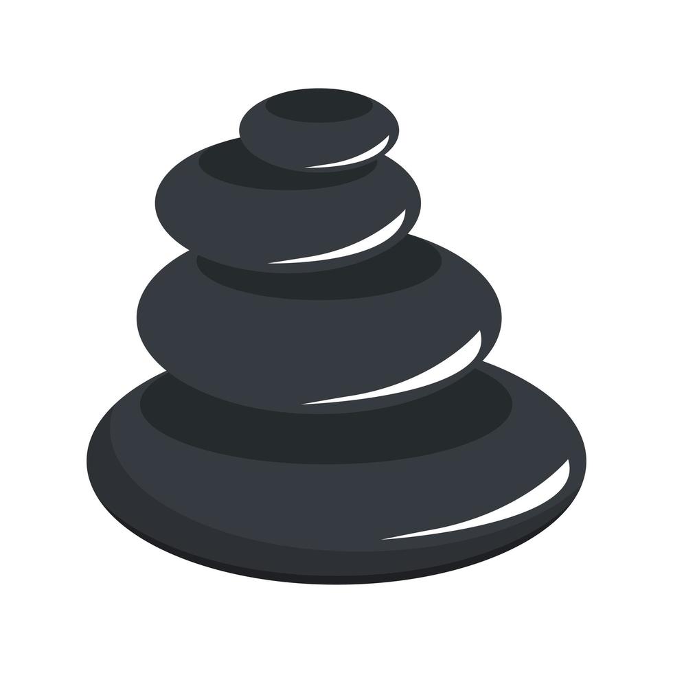 stones spa tower vector