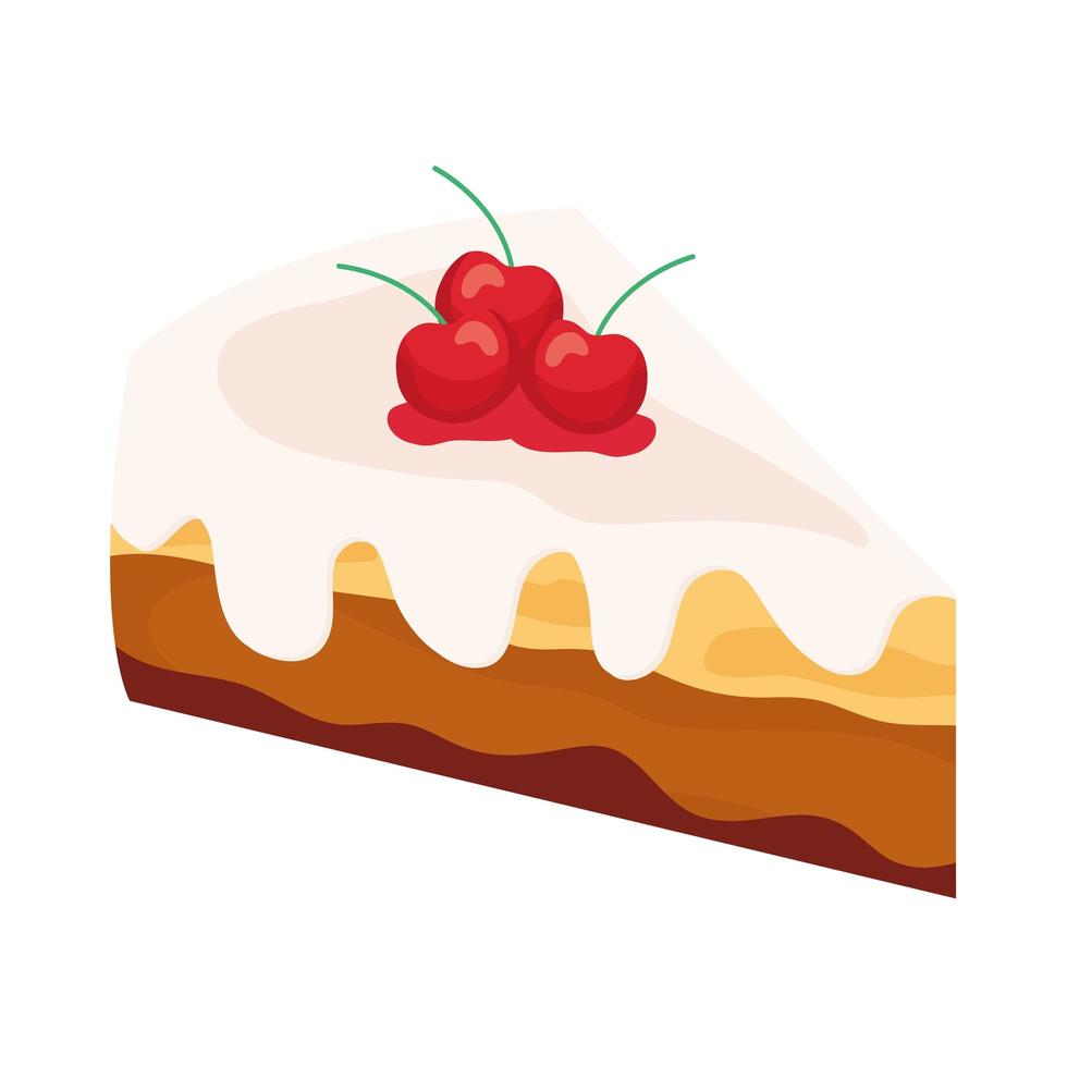 cake pastry product vector