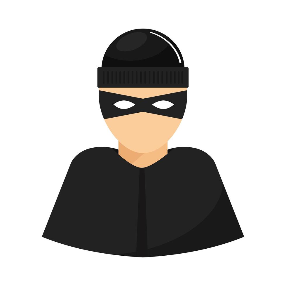 thief bandit character vector