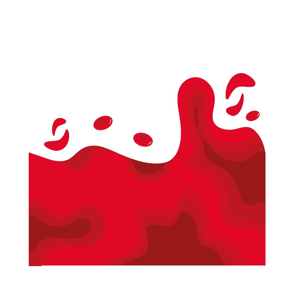 donate blood liquid vector