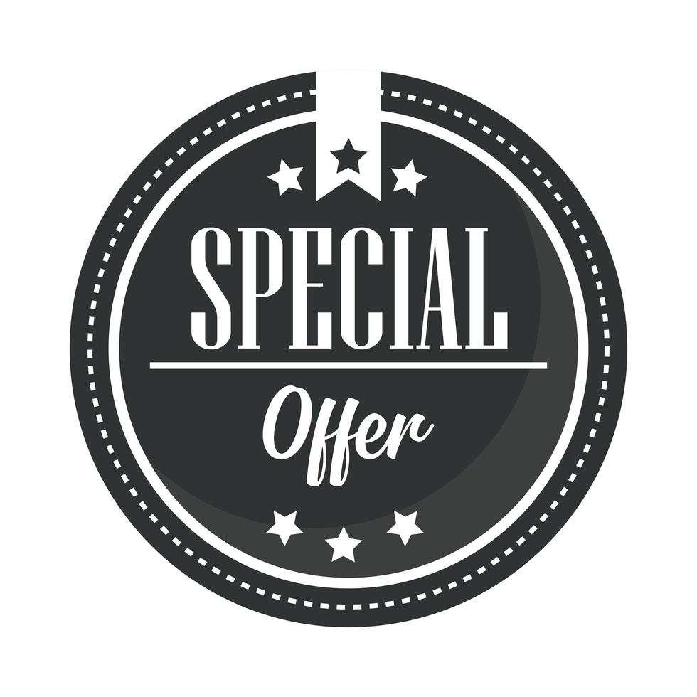 Special offer seal stamp vector