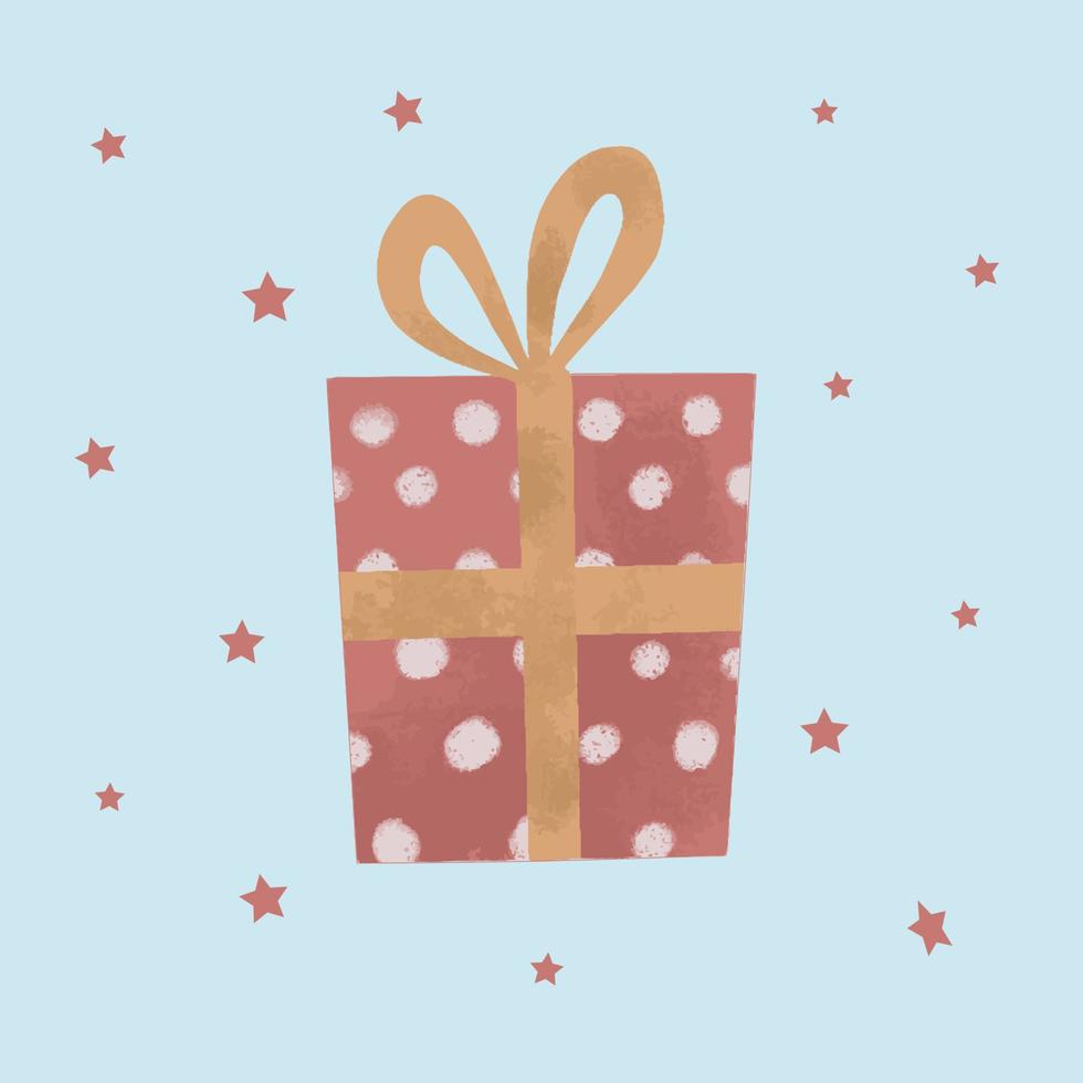 Christmas Gift Box Celebration Christmas Season Pro Vector Graphic