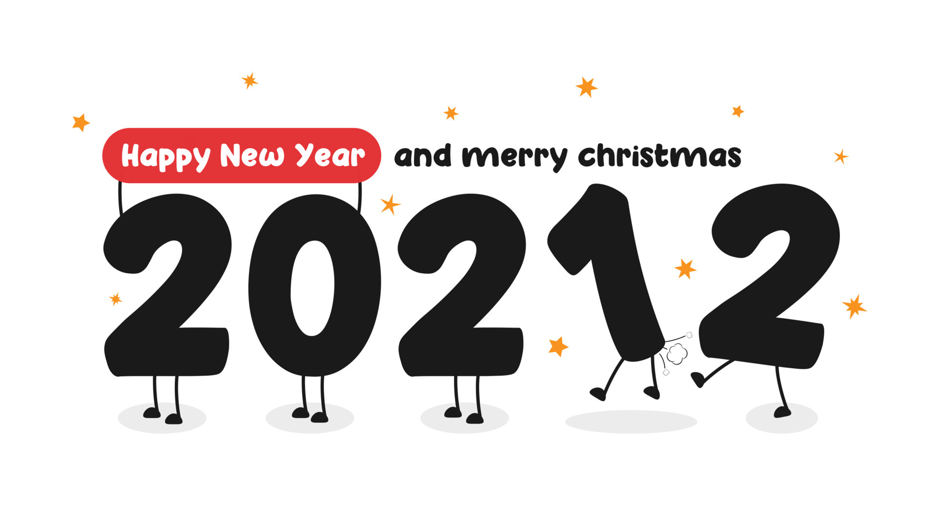 Waht Days Are Off On Christmas 2022 New Year 2022 Numbers 2022 Kicks Off 2021 Happy New Year And Merry Christmas  4105305 Vector Art At Vecteezy