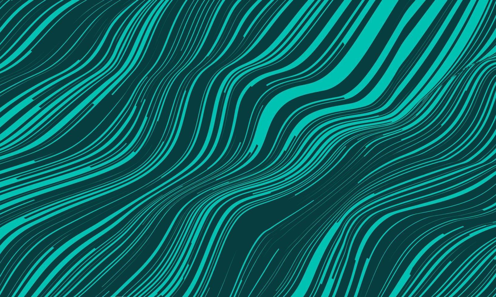 Wavy abstract of ocean lines texture background, vector illustration