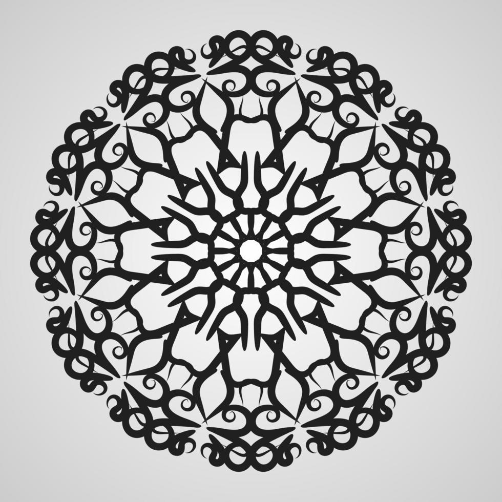 decorative concept abstract mandala illustration vector