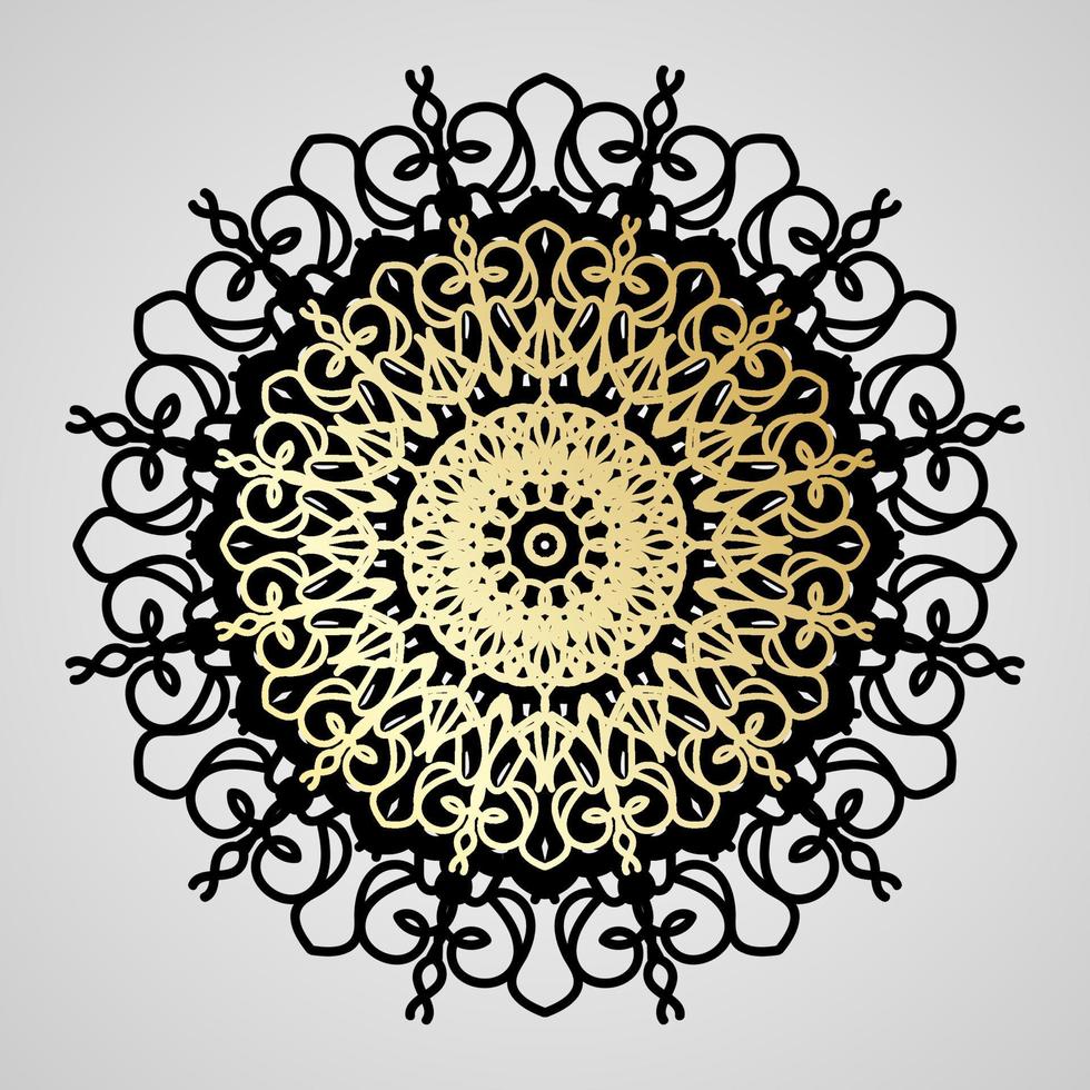 mandala vector elemento redondo adorno decoración