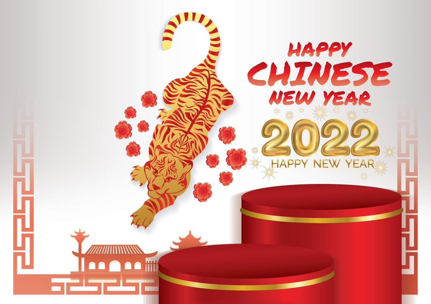 chinese new year banner design vector