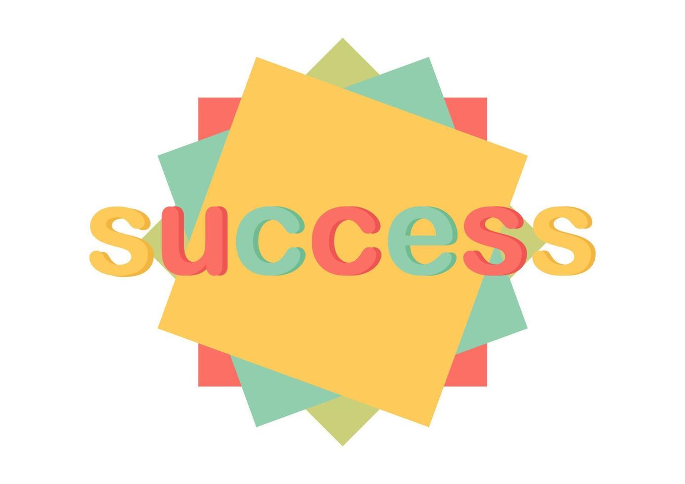 background with success theme 3 vector