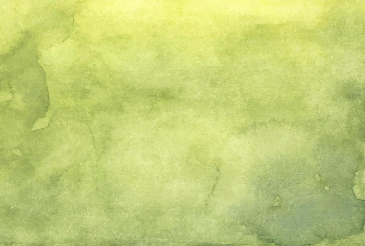 Green abstract watercolor texture background. vector