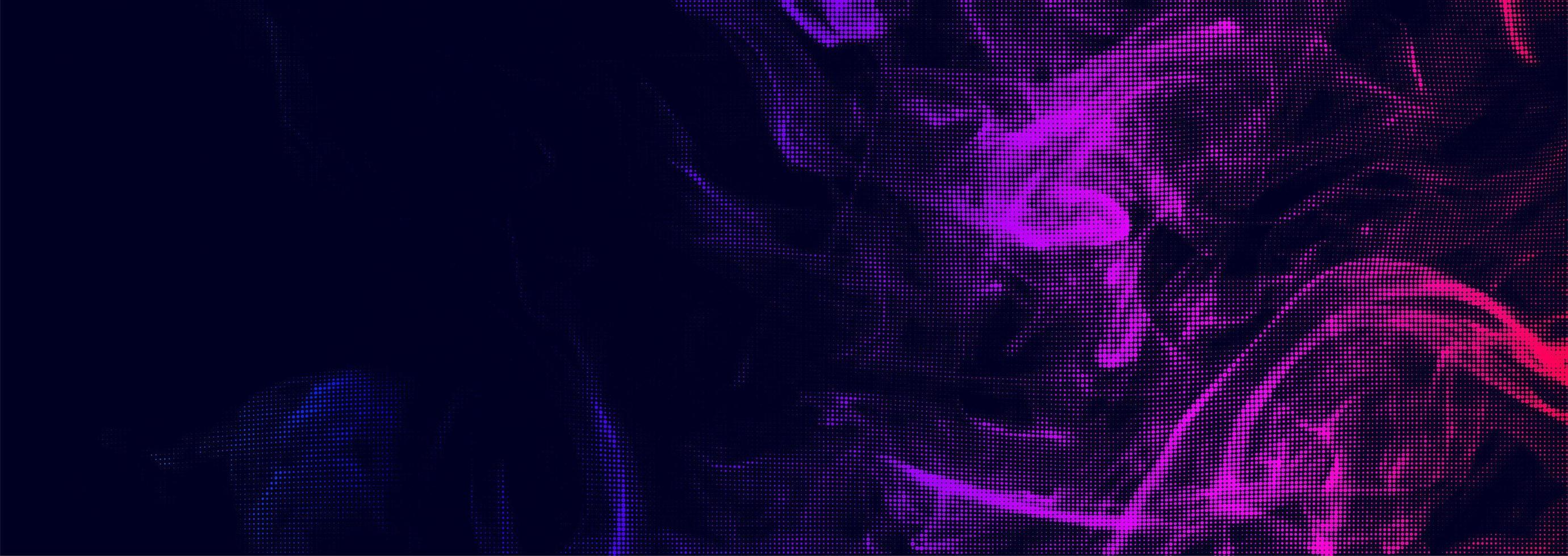 Halftone smoke effect . Vector abstract background with doted effect. Swirling and flowing vape effect.