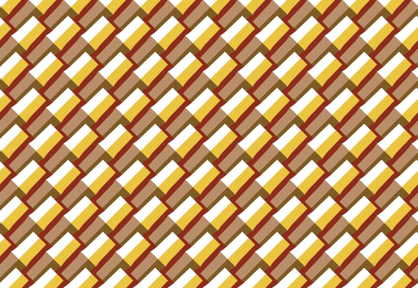 Vector seamless pattern, abstract texture background, repeating tiles, five colors