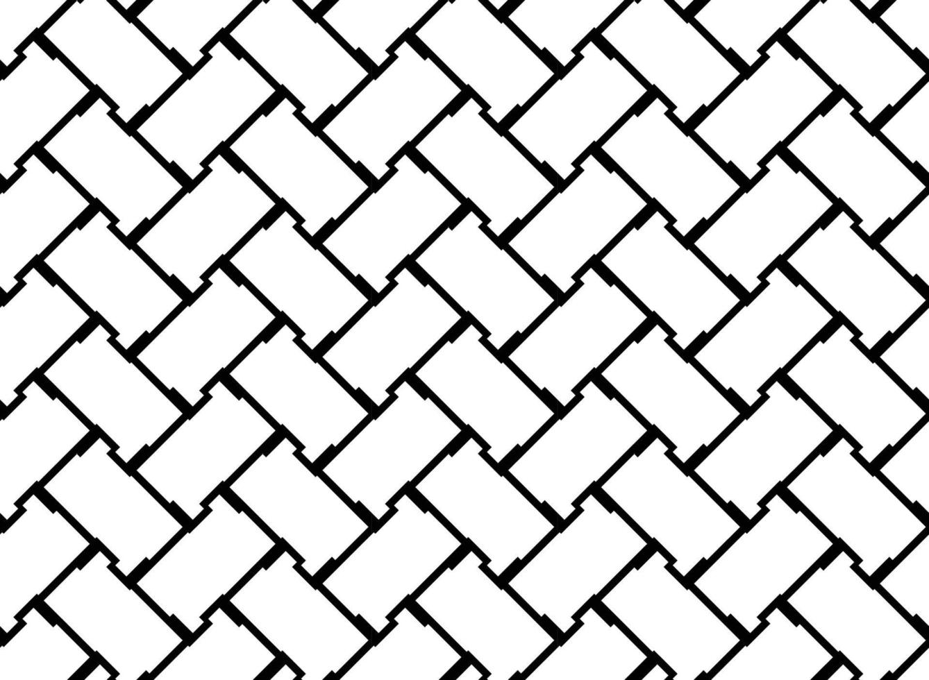 Vector seamless pattern, abstract texture background, repeating tiles, two colors