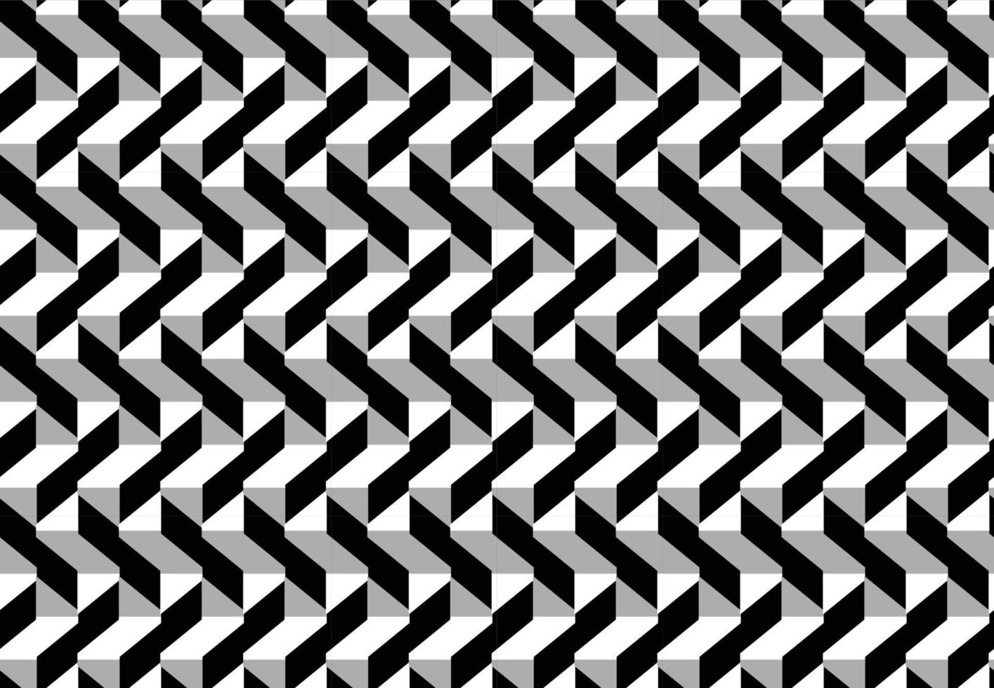 Vector seamless pattern, abstract texture background, repeating tiles, three colors