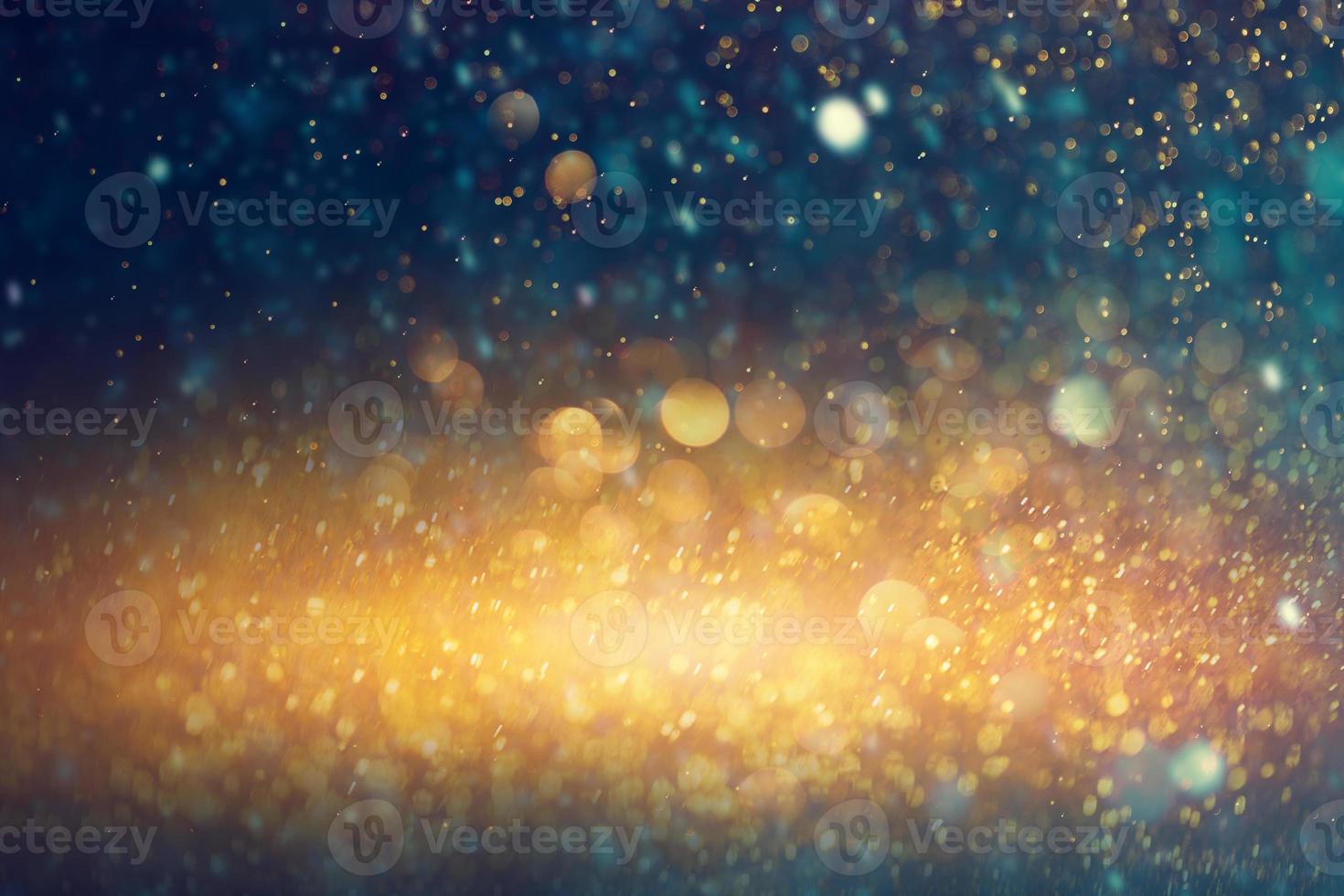 Abstract glitter light bokeh photo