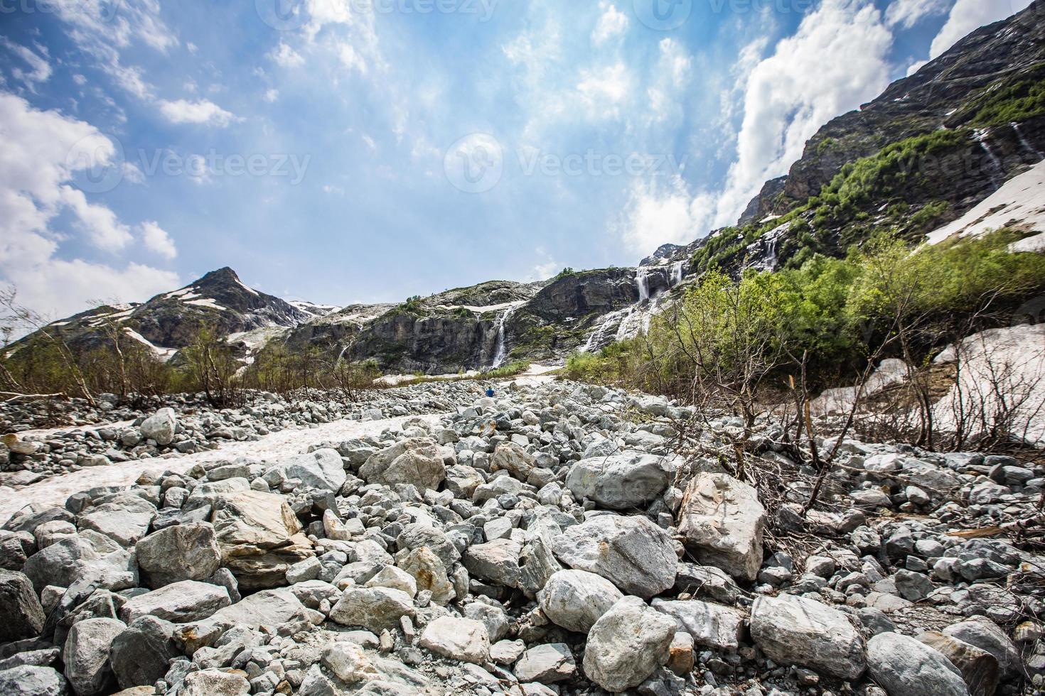 Caucasus mountains sofia waterfalls Russia Karachay Cherkessia photo