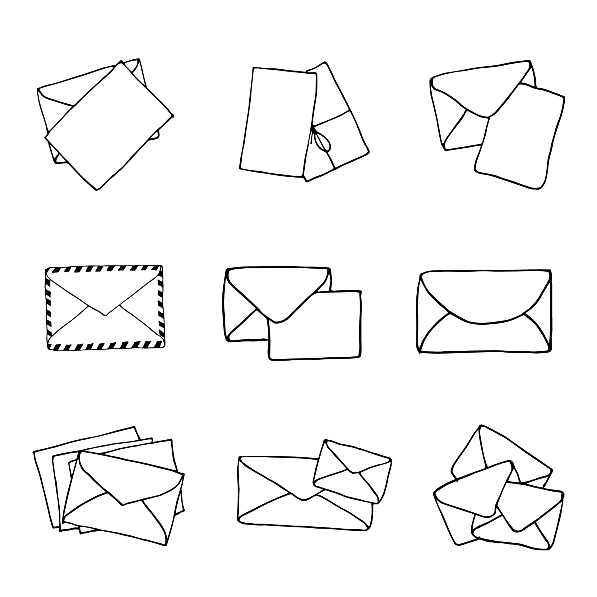 16,900+ Drawing Of The An Envelope Illustrations, Royalty-Free Vector  Graphics & Clip Art - iStock