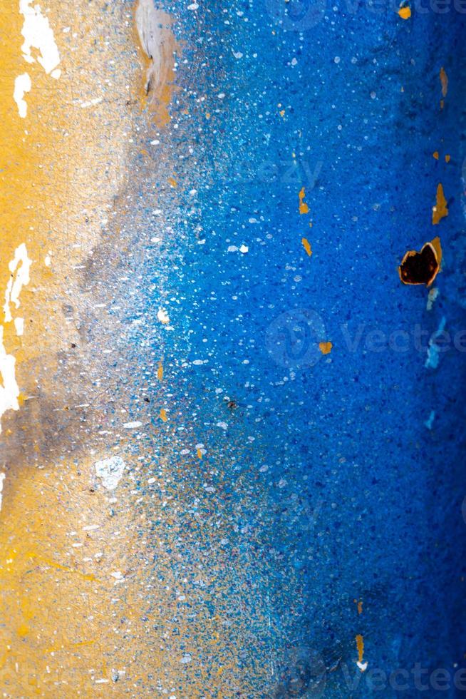 Old texture of painted steel surface photo