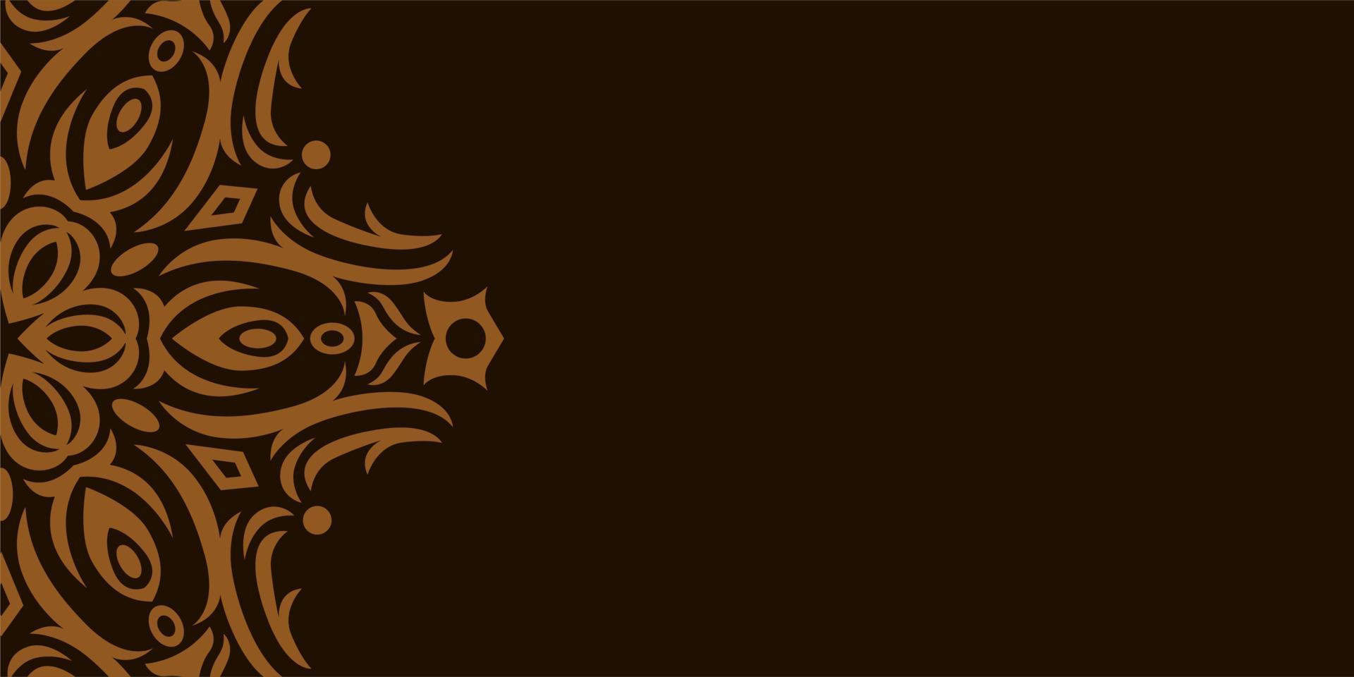 Vector mandala design, for your various types of advertising needs, suitable for business card designs, banners, websites, etc. high resolution EPS file format