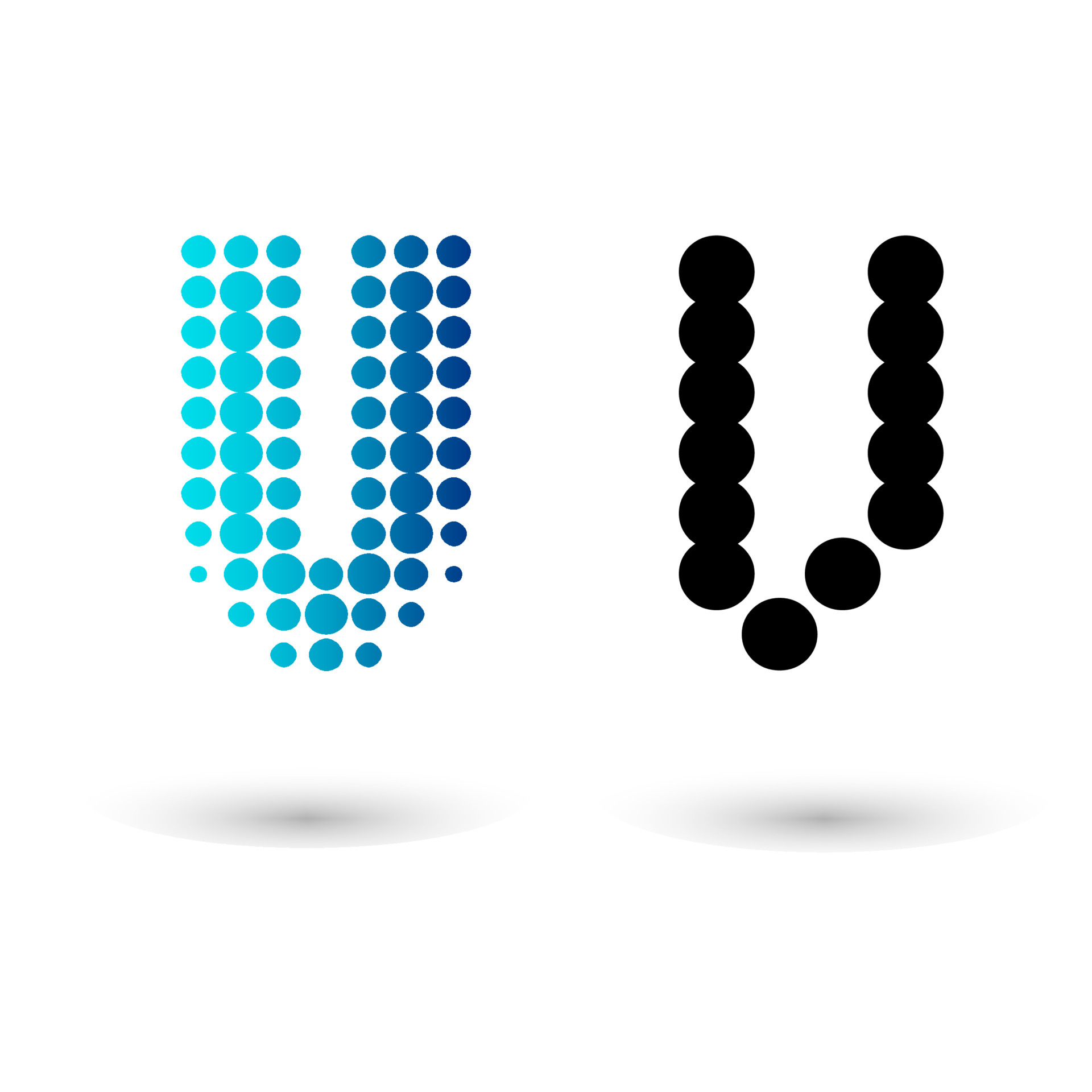 Abstract Dotted Letter V Alphabet Design 4144391 Vector Art at Vecteezy