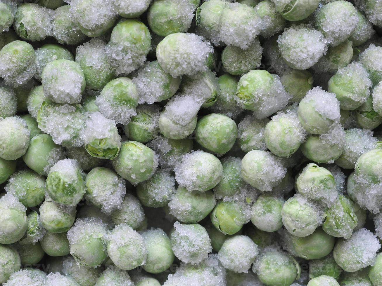 frozen peas food photo