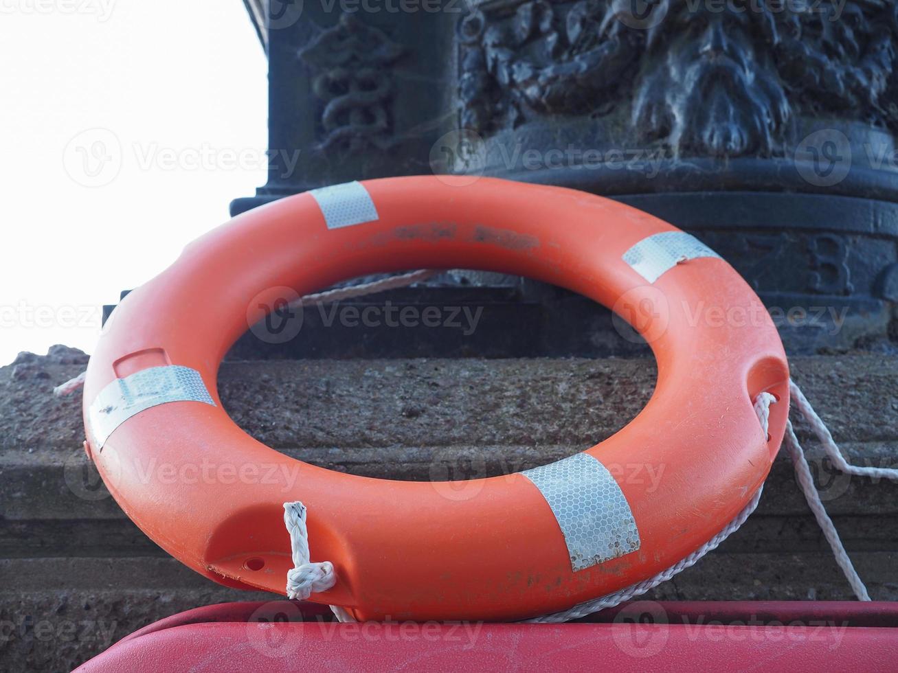 orange life buoy photo