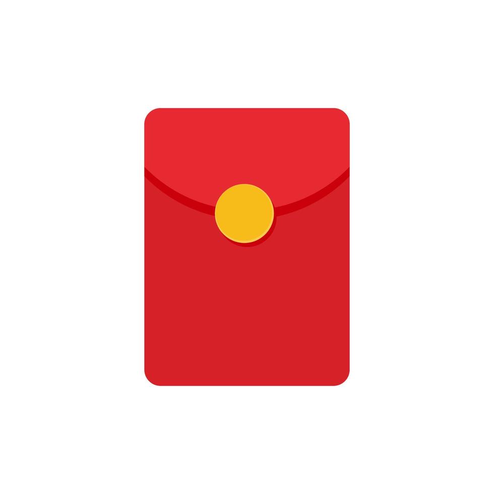 Red envelope for Chinese yuan to give as a gift to children during the Chinese New Year vector