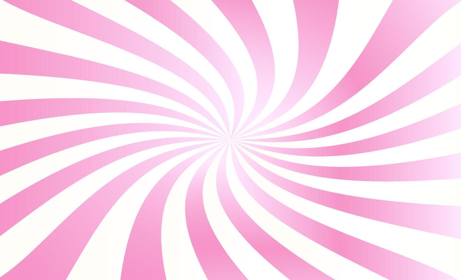 Abstract pink background of stripes, twisting in a spiral. vector