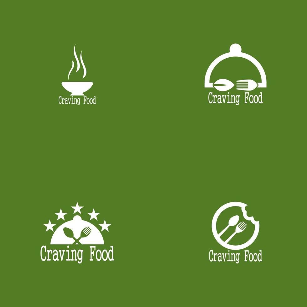 Fresh craving food icon and symbol vector illustration