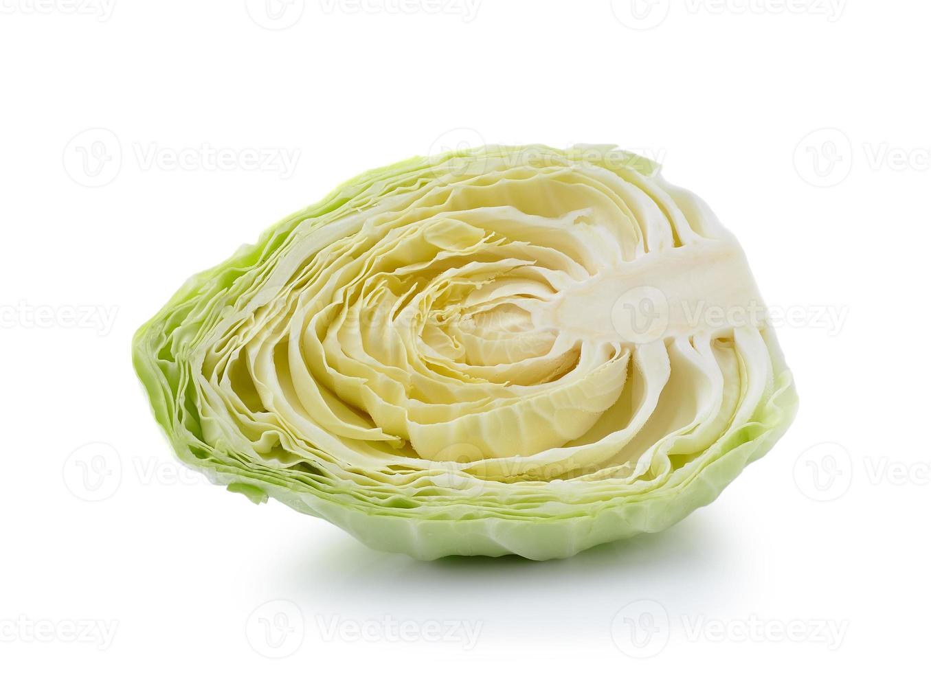 cabbage isolated on white background photo