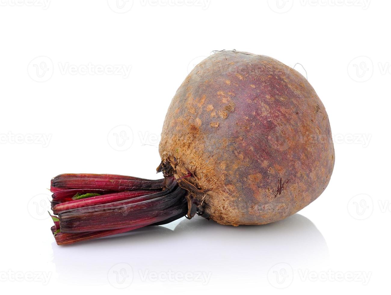 Beetroots isolated on white background photo