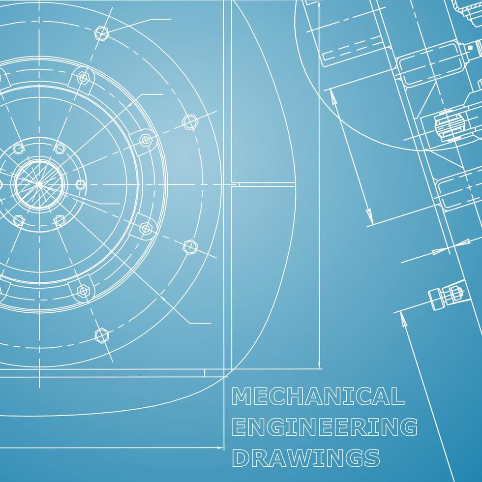 sistemas de diseño asistido por computadora. industria de construcción de maquinaria. identidad corporativa vector