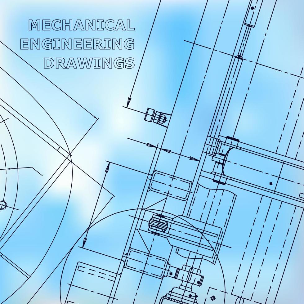 Computer aided design systems. Machine-building industry. Corporate Identity vector