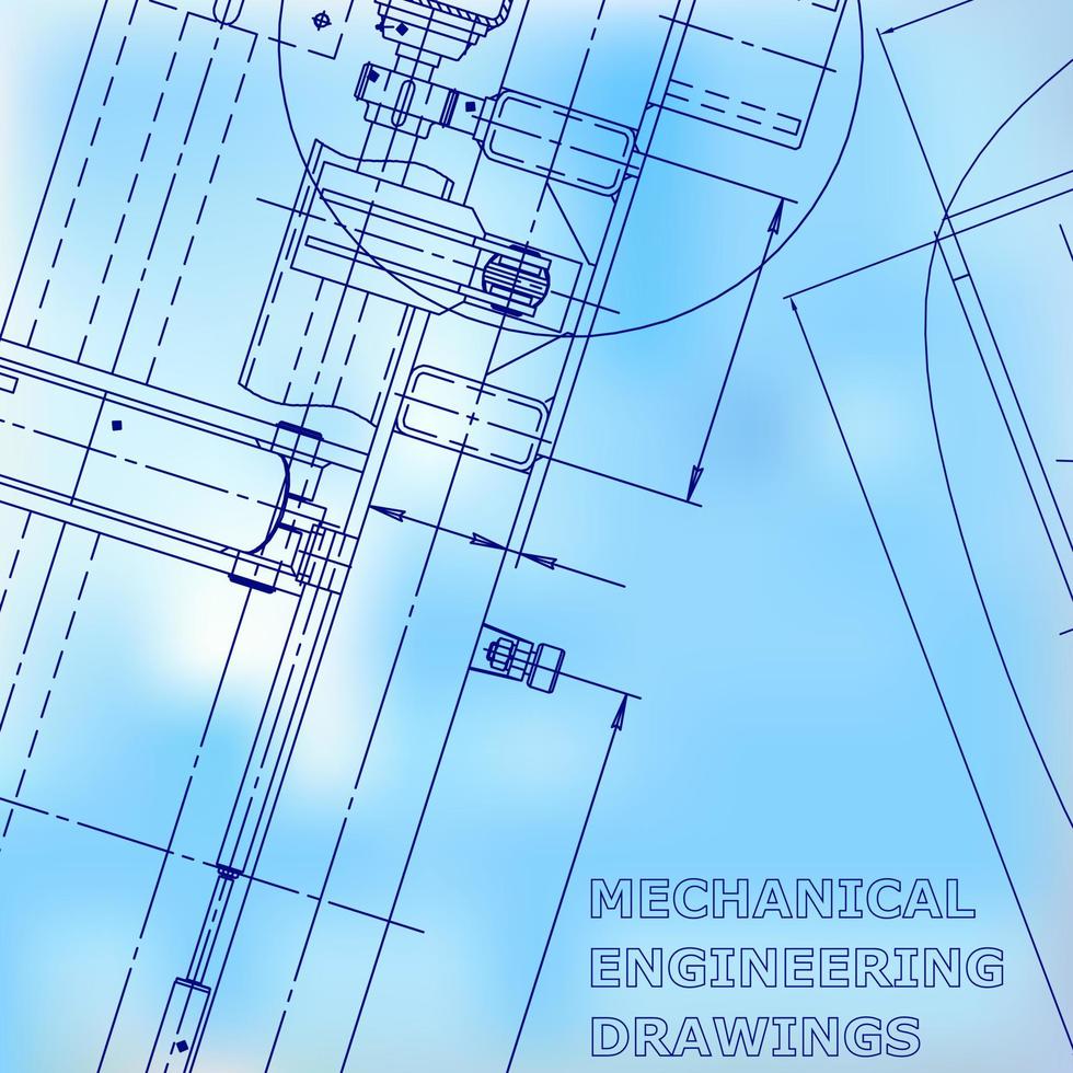 Computer aided design systems. Machine-building industry. Corporate Identity vector