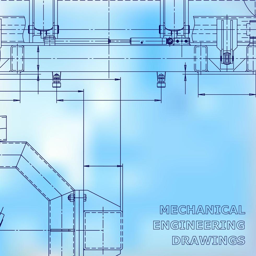 Computer aided design systems. Machine-building industry. Corporate Identity vector