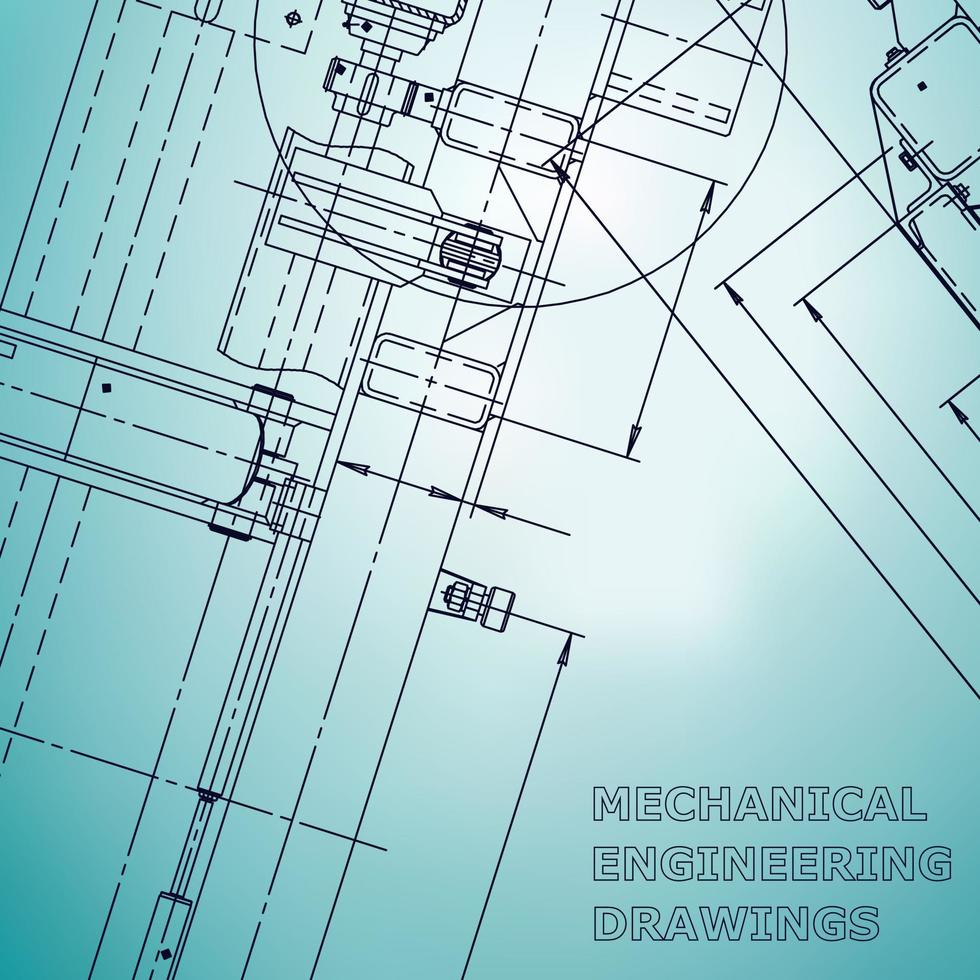 sistemas de diseño asistido por computadora. industria de construcción de maquinaria. identidad corporativa vector