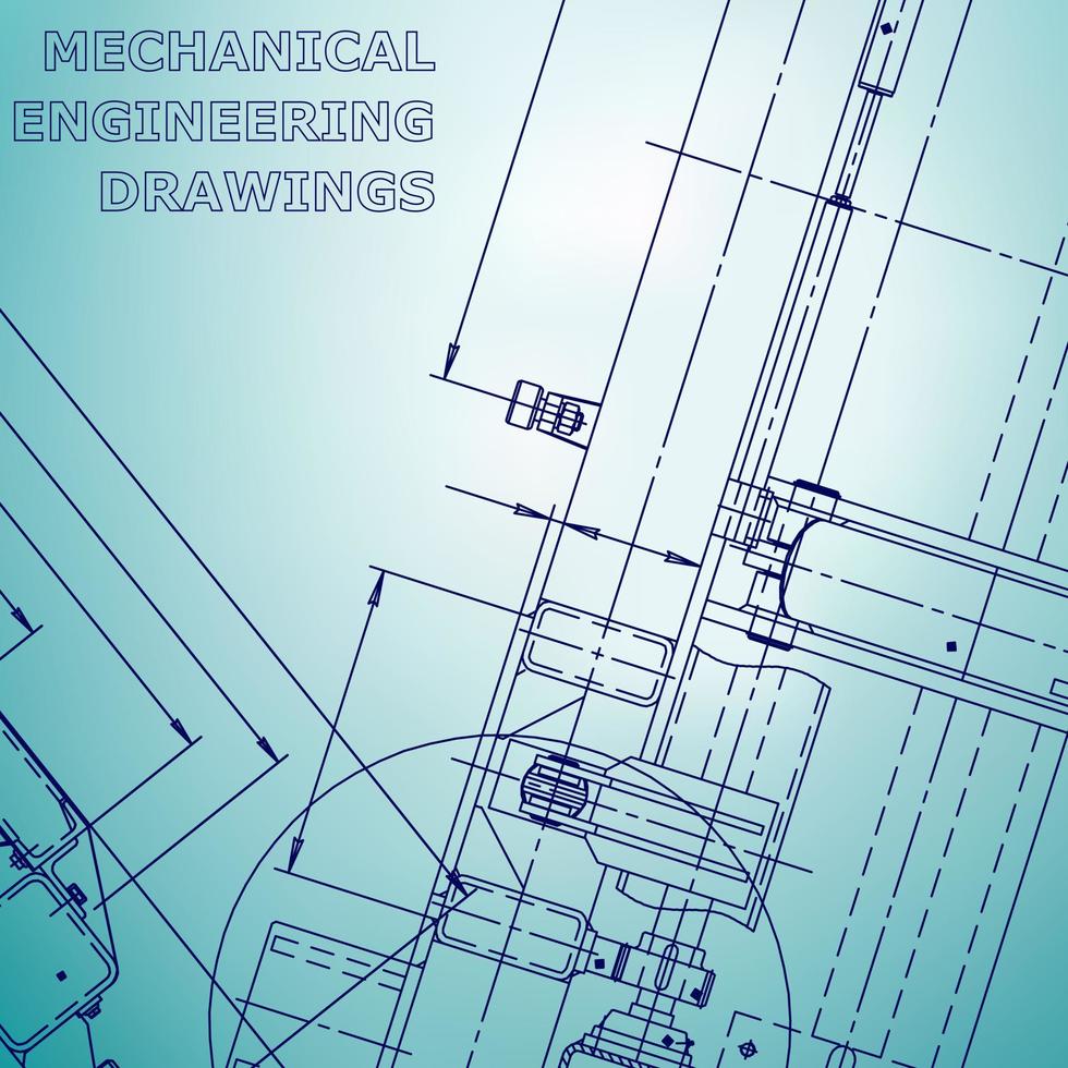 Computer aided design systems. Machine-building industry. Corporate Identity vector
