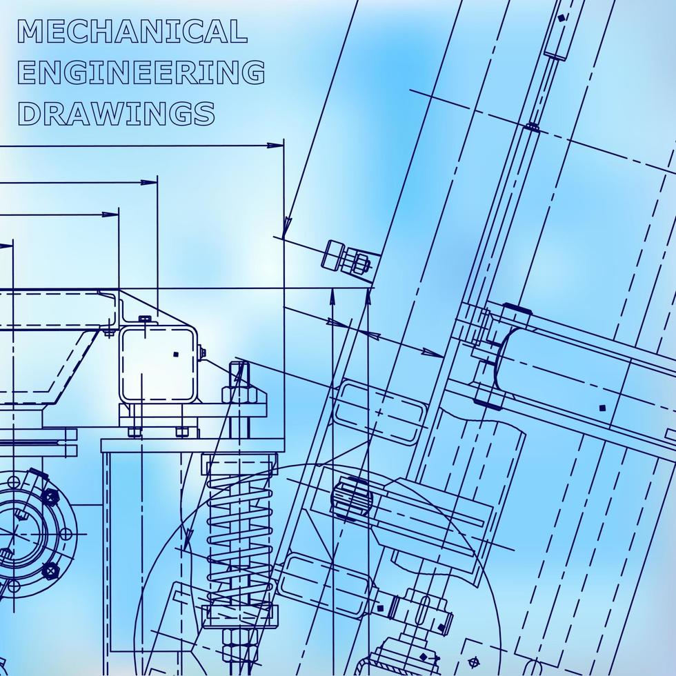Computer aided design systems. Machine-building industry. Corporate Identity vector