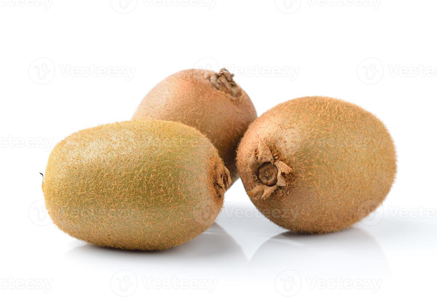 kiwi fruit  isolated on white  background photo