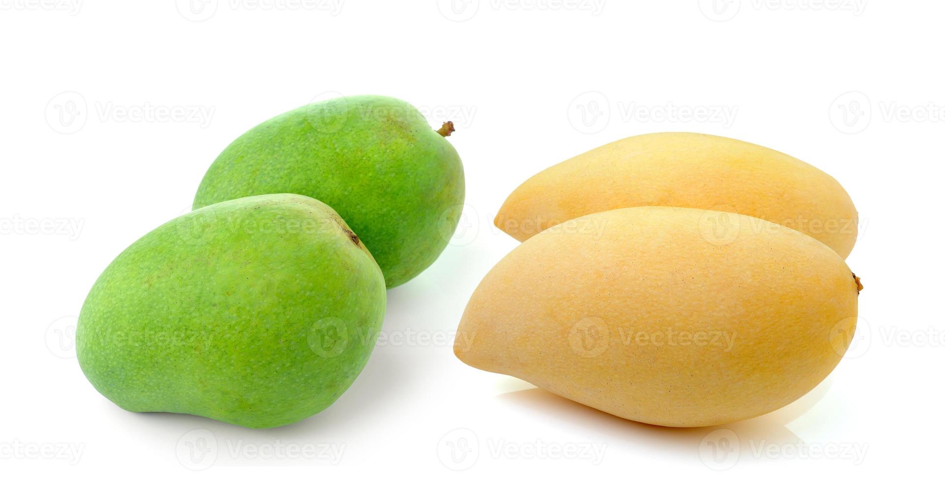 mango isolated on white background photo