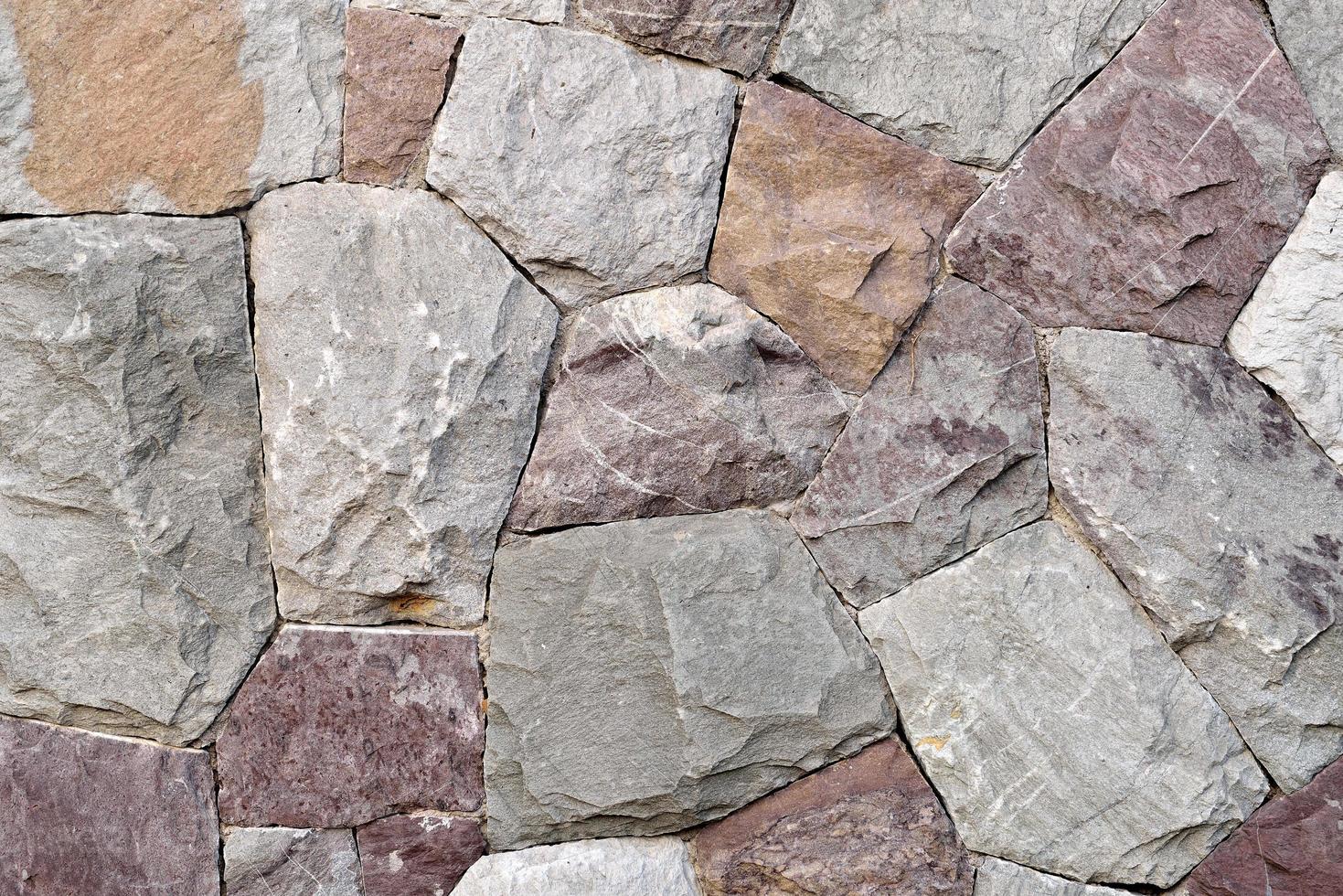 textura de la pared de piedra para el fondo foto