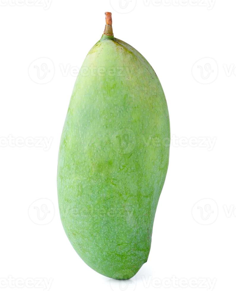 Mango fruit isolated on white background photo