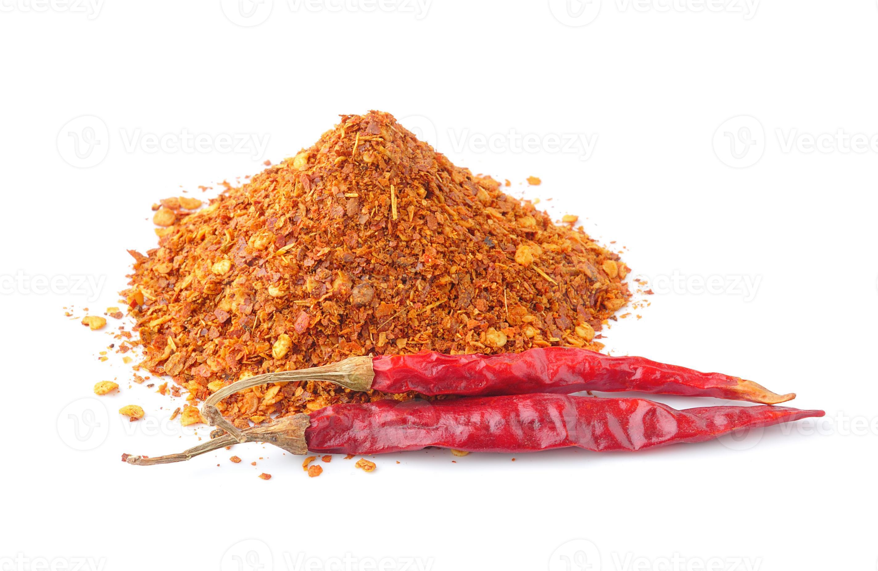 Cayenne pepper on white background 4159115 Stock Photo at Vecteezy