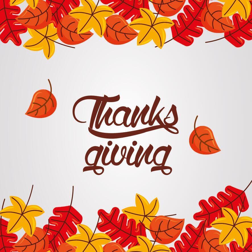 Happy thanksgiving day vector design