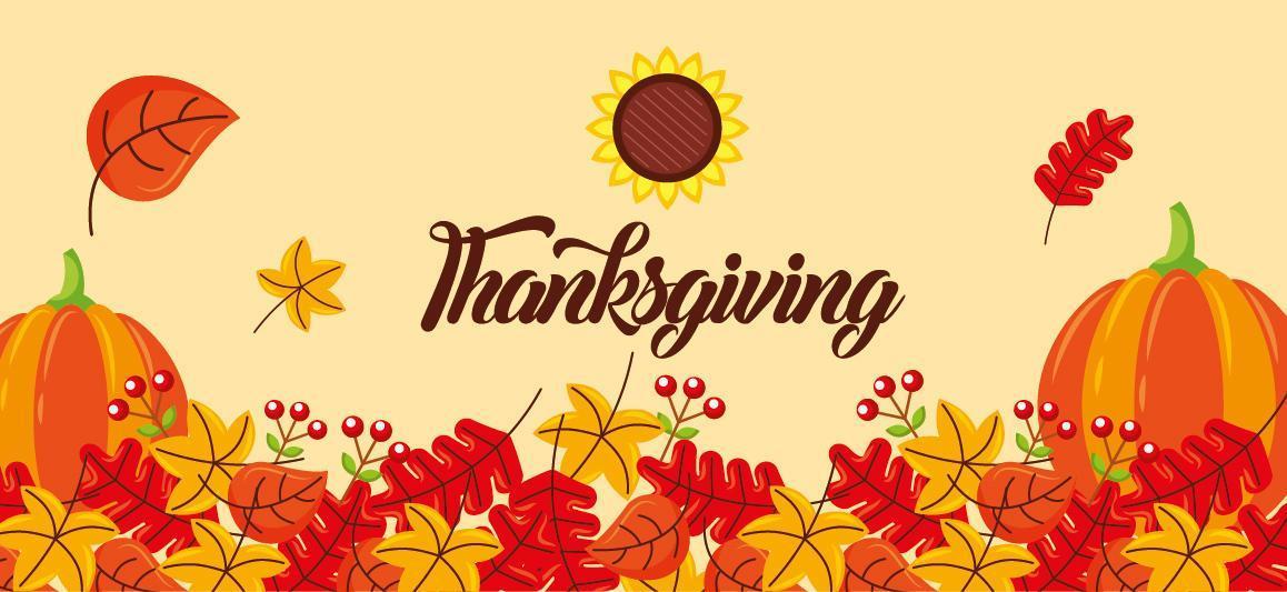 Happy thanksgiving day vector design