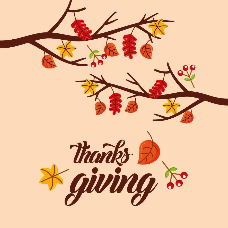 Happy thanksgiving day vector design