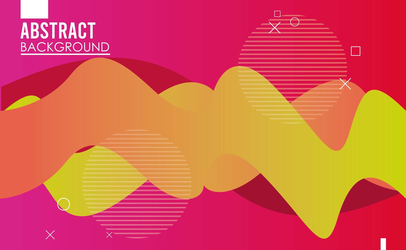 vibrant colors and dinamic background vector