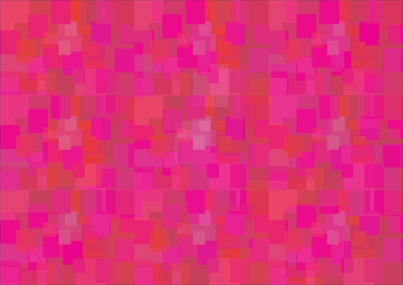 abstract geometric background of multicolored squares in red tones vector