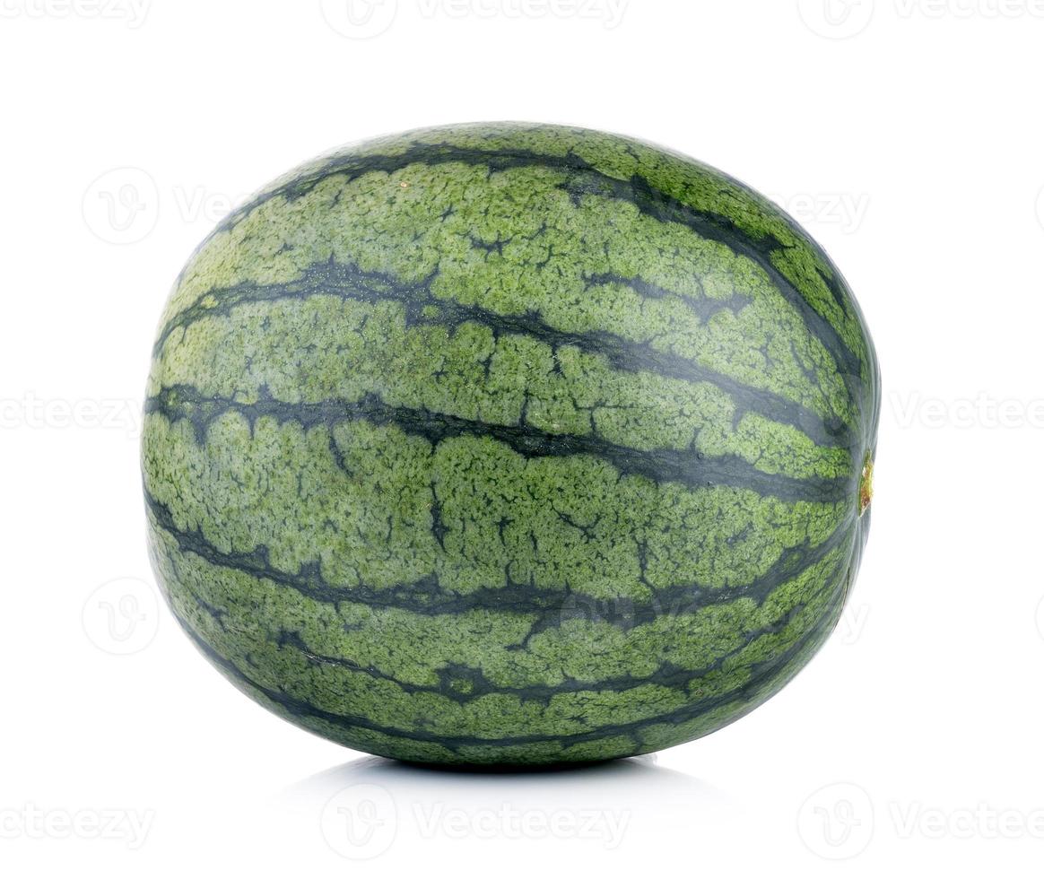 watermelon on white background photo